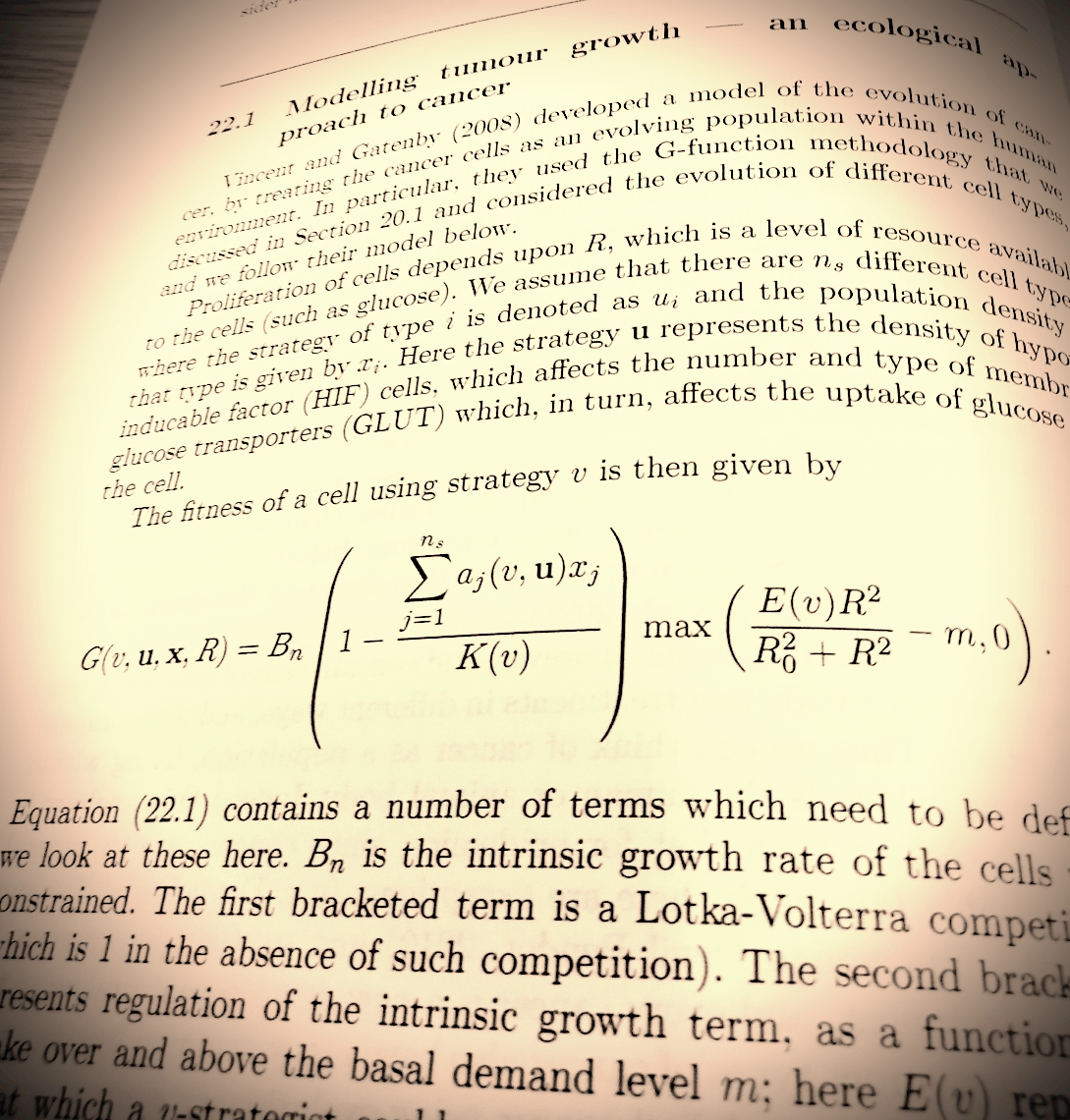Cancer modelling